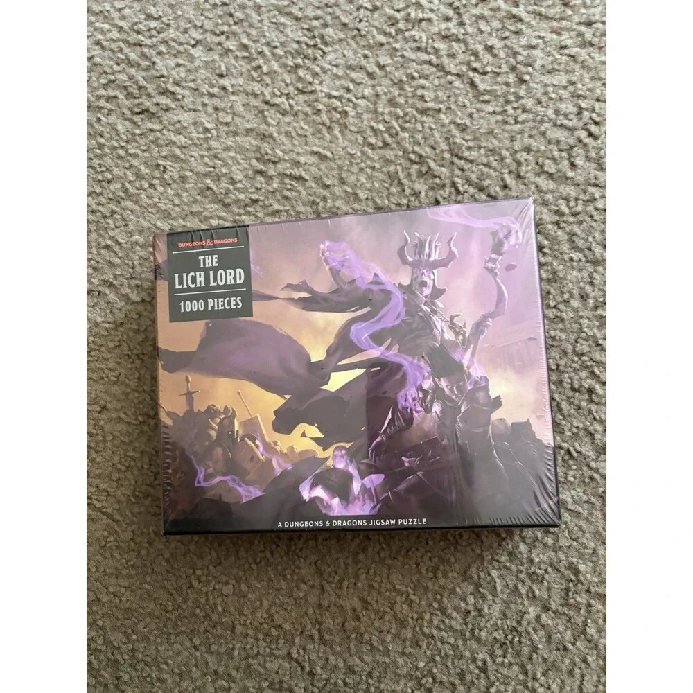The Lich Lord 1000 pc Puzzle, Dungeons and Dragons, Potter Puzzles